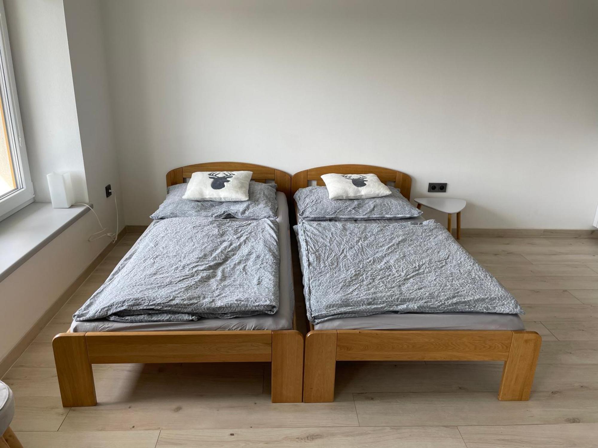 Soukromý pokoj s kuchyní a koupelnou v řadovce Nove Mesto na Morave Exterior foto